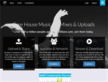 Tablet Screenshot of house-mixes.com